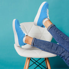 Load image into Gallery viewer, Ti Amo I love you - Exclusive Brand - Deep Sky - Skeleton Hands with Heart - Low Top Unisex Sneakers