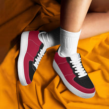 Load image into Gallery viewer, Ti Amo I love you  - Exclusive Brand  - Christmas Candy & Black - Angry Fish - Low Top Unisex Sneakers