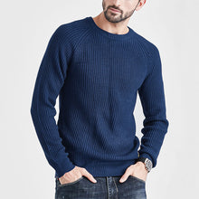 Load image into Gallery viewer, Mens Fashion Round Neck Knit Long Sleeve Pullover Sweater Ti Amo I love you