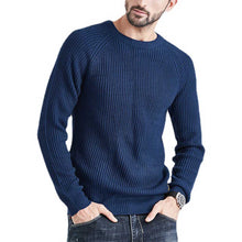 Load image into Gallery viewer, Mens Fashion Round Neck Knit Long Sleeve Pullover Sweater Ti Amo I love you