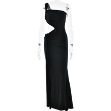 Load image into Gallery viewer, Summer Sexy One Shoulder Backless Tube Pleated Dress