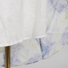 Load image into Gallery viewer, Womens Fairy Floral Tube Top Waist Controlled Formal Summer Printed Ruffled Dress