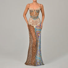 Load image into Gallery viewer, Womens Summer Cami Dress Sexy Split Tube Top Chiffon Dress