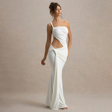 Load image into Gallery viewer, Summer Sexy One Shoulder Backless Tube Pleated Dress