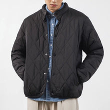Load image into Gallery viewer, Men's Thickened Winter Warm Diamond Lattice Cotton-padded Jacket