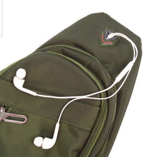 Load image into Gallery viewer, Olive Crossbody Sling Bag - Green Ti Amo I love you