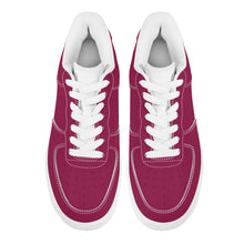 Load image into Gallery viewer, Ti Amo I love you - Exclusive Brand - Berry - Skeleton Hands with Heart - Low Top Unisex Sneakers