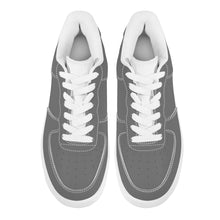 Load image into Gallery viewer, Ti Amo I love you - Exclusive Brand  - Dove Gray - White Heart - Low Top Unisex Sneakers