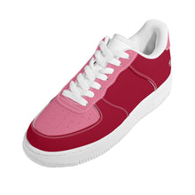 Load image into Gallery viewer, Ti Amo I love you - Exclusive Brand - Christmas Candy &  Deep Blush - Low Top Unisex Sneakers