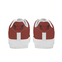 Load image into Gallery viewer, Ti Amo I love you - Exclusive Brand - Apple Blossom - Skeleton Hands with Heart - Low Top Unisex Sneakers