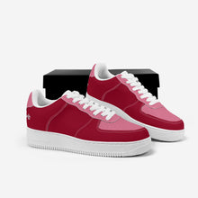 Load image into Gallery viewer, Ti Amo I love you - Exclusive Brand - Christmas Candy &  Deep Blush - Low Top Unisex Sneakers