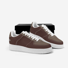 Load image into Gallery viewer, Ti Amo I love you - Exclusive Brand  - American Mahogany & Pine Cone - Low Top Unisex Sneaker