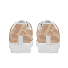 Load image into Gallery viewer, Ti Amo I love you - Exclusive Brand - Pinkish Tan / Rodro Dust / Pale Taupe Camouflage - Low Top Unisex Sneakers