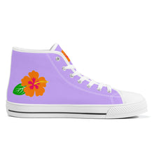 Load image into Gallery viewer, Ti Amo I love you - Exclusive Brand - High-Top Canvas Shoes - White Soles