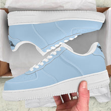 Load image into Gallery viewer, Ti Amo I love you - Exclusive Brand - Blizzard Blue - Skeleton Hands with Heart - Low Top Unisex Sneakers