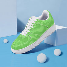 Load image into Gallery viewer, Ti Amo I love you - Exclusive Brand - Pastel Green Camouflage - Low Top Unisex Sneaker