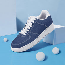 Load image into Gallery viewer, Ti Amo I love you - Exclusive Brand - Muted Dusty Blue - Skeleton Hands with Heart - Low Top Unisex Sneakers