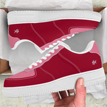 Load image into Gallery viewer, Ti Amo I love you - Exclusive Brand - Christmas Candy &  Deep Blush - Low Top Unisex Sneakers