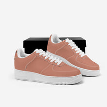 Load image into Gallery viewer, Ti Amo I love you - Exclusive Brand - Pale Copper - Skeleton Hands with Heart - Low Top Unisex Sneakers