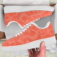 Load image into Gallery viewer, Ti Amo I love you - Exclusive Brand - Burnt Sienna Camouflage - Low Top Unisex Sneakers