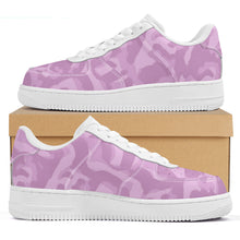 Load image into Gallery viewer, Ti Amo I love you - Exclusive Brand - Lilac 2 & Melanie Camouflage - Low Top Unisex Sneakers