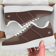 Load image into Gallery viewer, Ti Amo I love you - Exclusive Brand  - American Mahogany & Pine Cone - Low Top Unisex Sneaker