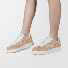 Load image into Gallery viewer, Ti Amo I love you - Exclusive Brand - Pinkish Tan / Rodro Dust / Pale Taupe Camouflage - Low Top Unisex Sneakers