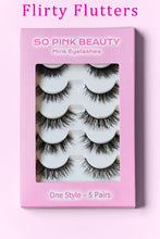 Load image into Gallery viewer, SO PINK BEAUTY Mink Eyelashes 5 Pairs