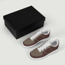 Load image into Gallery viewer, Ti Amo I love you - Exclusive Brand  - American Mahogany & Pine Cone - Low Top Unisex Sneaker