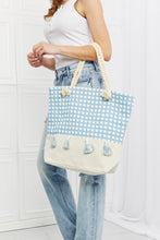 Load image into Gallery viewer, Justin Taylor Picnic Date Tassel Tote Bag