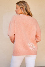 Load image into Gallery viewer, And The Why WIFEY & Heart Round Neck Sweater