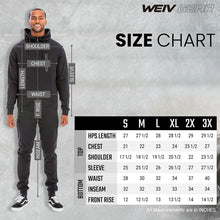 Load image into Gallery viewer, Mens Full Zip Sweat Pant Sweat Set