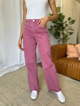 Load image into Gallery viewer, RFM Full Size High Rise Garment Dye Wide Leg Jeans