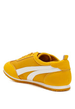 Load image into Gallery viewer, Montek Faux Leather Lace-Up Sneakers