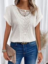 Load image into Gallery viewer, Women's Summer Hollow Out Short-sleeved T-shirt