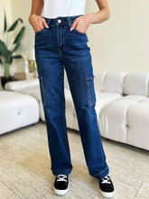 Load image into Gallery viewer, Judy Blue Full Size High Waist Cargo Jeans