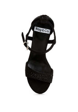 Load image into Gallery viewer, Navoli Rhinestones Embellished Sandals