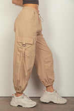 Load image into Gallery viewer, VERY J Elastic Waist Woven Cargo Pants