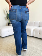 Load image into Gallery viewer, Judy Blue Full Size High Waist Cargo Jeans