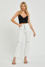 Load image into Gallery viewer, RISEN  Full Size High Rise Button Fly Straight Ankle Jeans