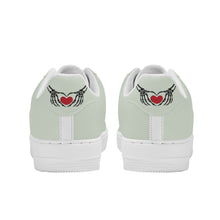 Load image into Gallery viewer, Ti Amo I love you - Exclusive Brand - Periglacial Blue - Skeleton Hands with Heart - Low Top Unisex Sneakers