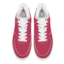 Load image into Gallery viewer, Ti Amo I love you - Exclusive Brand - Viva Magenta - Skeleton Hands with Heart - Low Top Unisex Sneakers