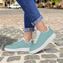 Load image into Gallery viewer, Ti Amo I love you - Exclusive Brand - Shadow Green 2 - Skeleton Hands with Heart - Low Top Unisex Sneakers