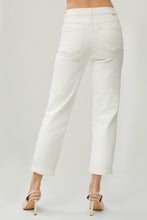 Load image into Gallery viewer, RISEN Full Size High Waist Rolled Hem Straight Jeans