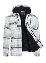 Load image into Gallery viewer, Men's Flannel Sherpa Lining Jacket