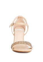 Load image into Gallery viewer, Navoli Rhinestones Embellished Sandals