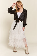 Load image into Gallery viewer, ADORA Ruffled Elastic Waist Midi Skirt