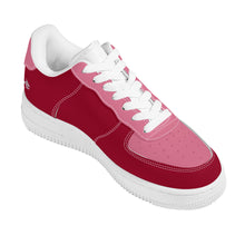 Load image into Gallery viewer, Ti Amo I love you - Exclusive Brand - Christmas Candy &  Deep Blush - Low Top Unisex Sneakers