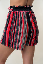 Load image into Gallery viewer, White Birch High Waisted Striped Shorts