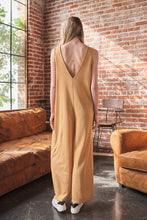 Load image into Gallery viewer, Ces Femme V-Neck Sleeveless Wide Leg Jumpsuit